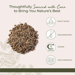 Starwest Kava Kava Root wildcrafted harvest conveys natural sourcing for authentic flavor.