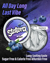 Statera Energy Pouches blueberry flavor pack for convenient on-the-go energy