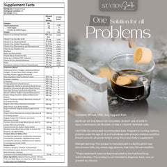 Station South Collective hydrolyzed multi collagen scoop ready to mix for convenient daily use.