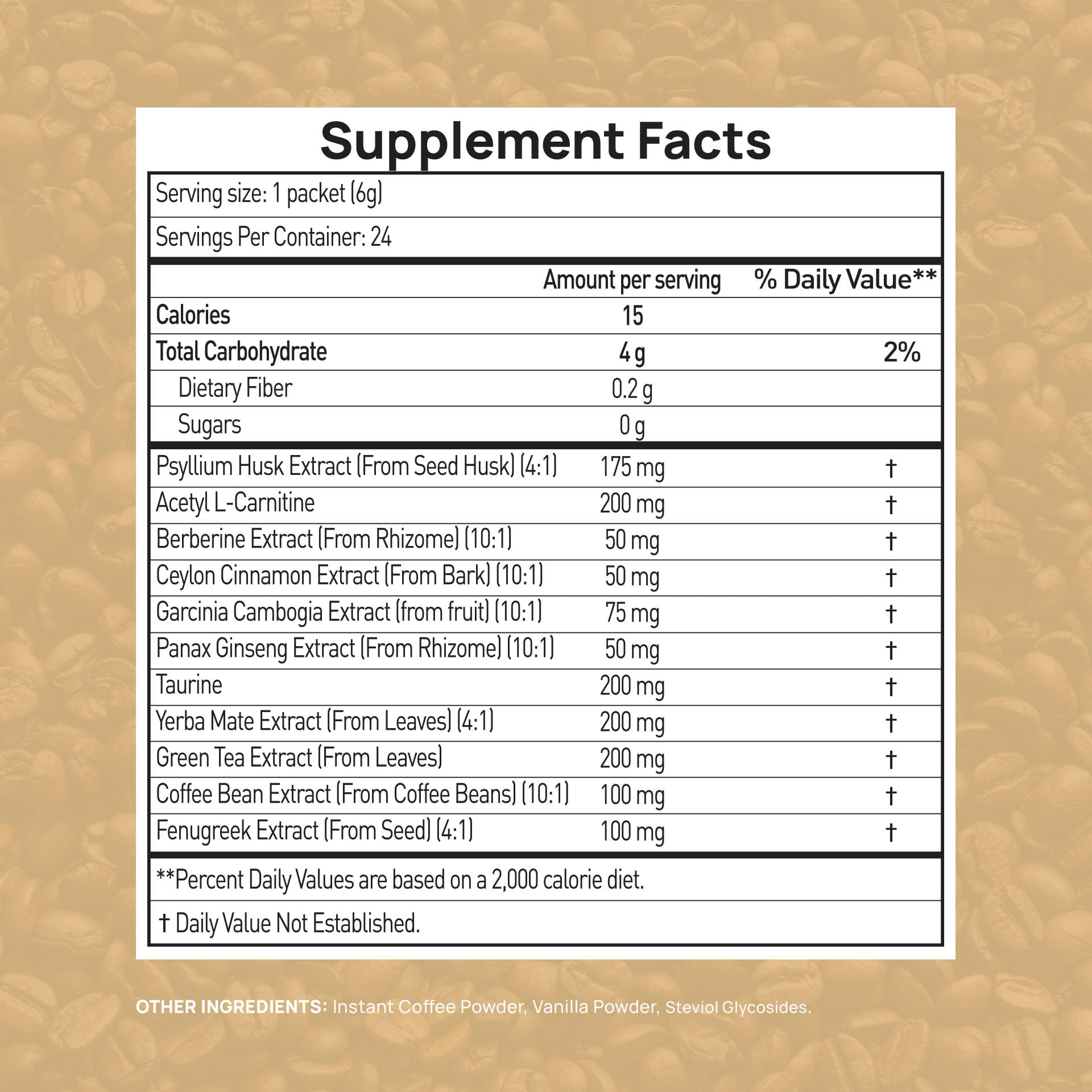 Stay-Well Naturals Slim Coffee GLP-1 Vanilla arabica beans deliver premium flavor and morning energy.