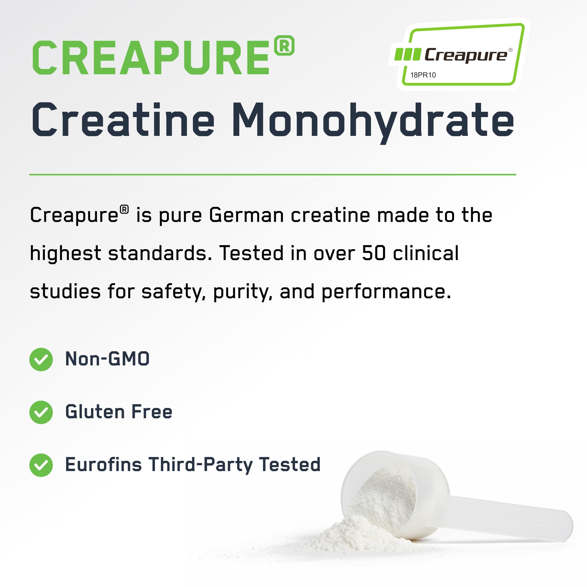 SteelFit Creapure Creatin-Monohydrat Pulver mit Sportgetränk – geschmacklos und vielseitig einsetzbar