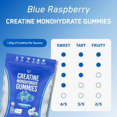 SteelFit Creapure Gummies label close-up emphasizing Creapure creatine for energy during workouts.