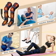 STEELUS Leg Massager adjustable Velcro straps fit a range of legs