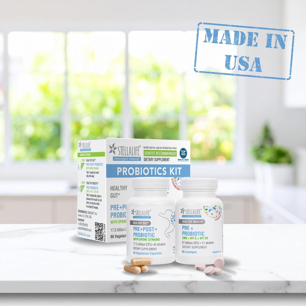 StellaLife Probiotics dental health focus for mouth care