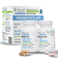 StellaLife Probiotics oral lozenges packaging shows convenient daily use