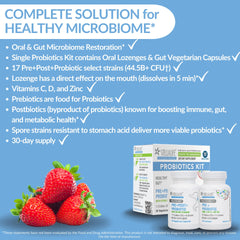 StellaLife Probiotics strawberry lozenge for tasty oral care