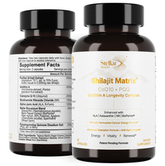 Stellar Health Clinical Mitochondrial Complex bottle – sustained energy support.