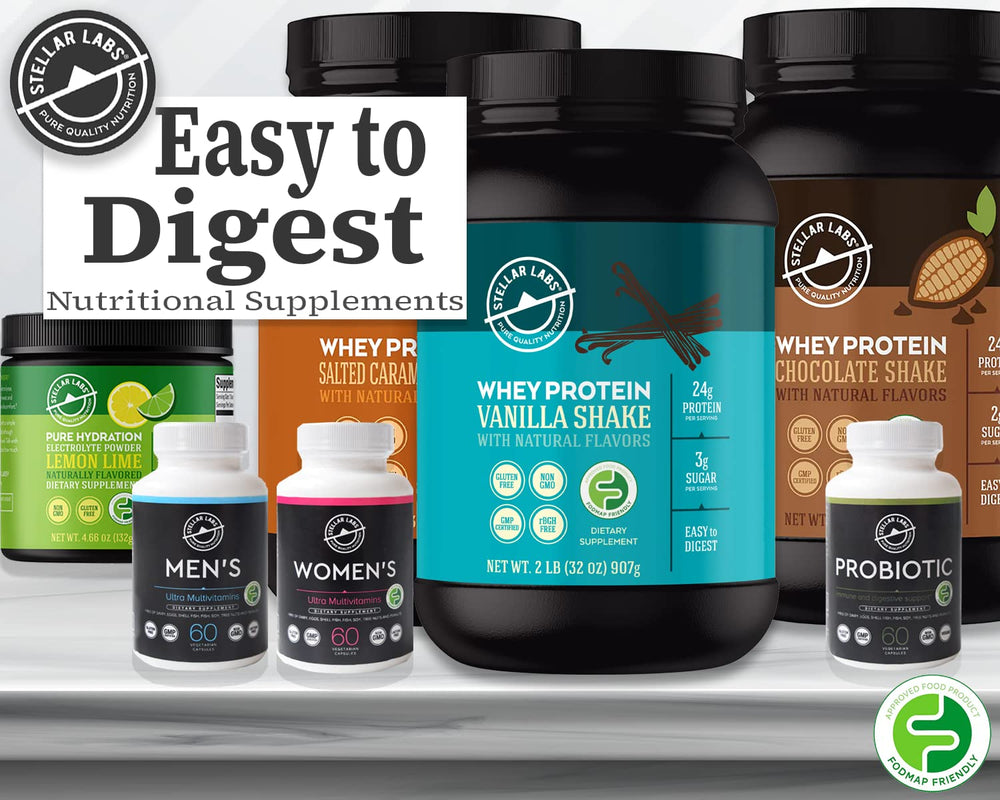 Stellar Labs shake served in glass showcases delicious chocolate flavor