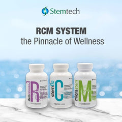 StemFlo science-chart illustration hints at systemic circulation support