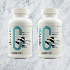 Stemtech StemFlo antioxidant blend label highlights wellness support