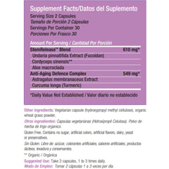 StemRelease3 label detail showing exclusive blend information.
