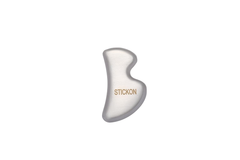 STICKON Gua Sha tool for forearm use to reduce soreness after workouts.