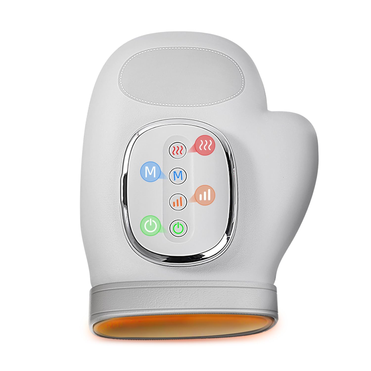 Stjiatu hand massager with heat and compression for soothing finger and wrist fatigue.