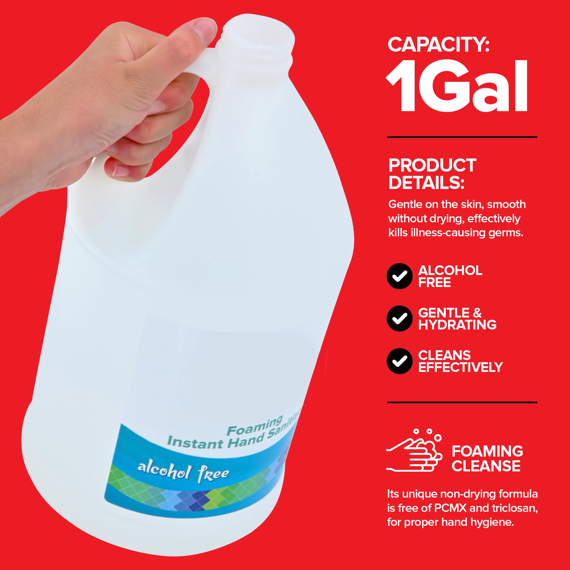 Stock Your Home fragrance-free refill supports sensitive skin in busy environments.