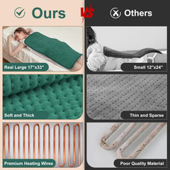 Stofiro heating pad is machine washable for simple cleaning.