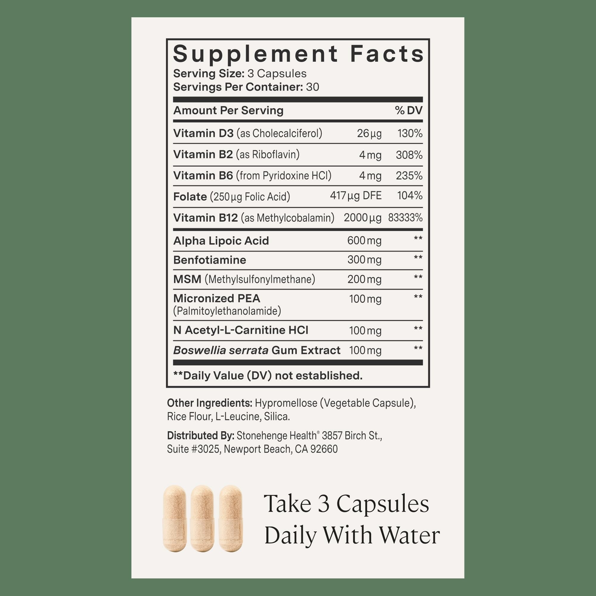 Robust B complex vitamins shown for nerve function support