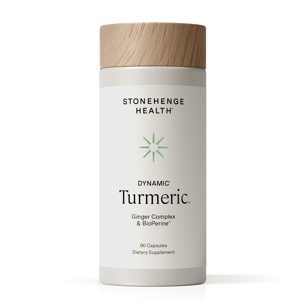 Stonehenge Health Dynamic Turmeric Curcumin bottle for daily wellness
