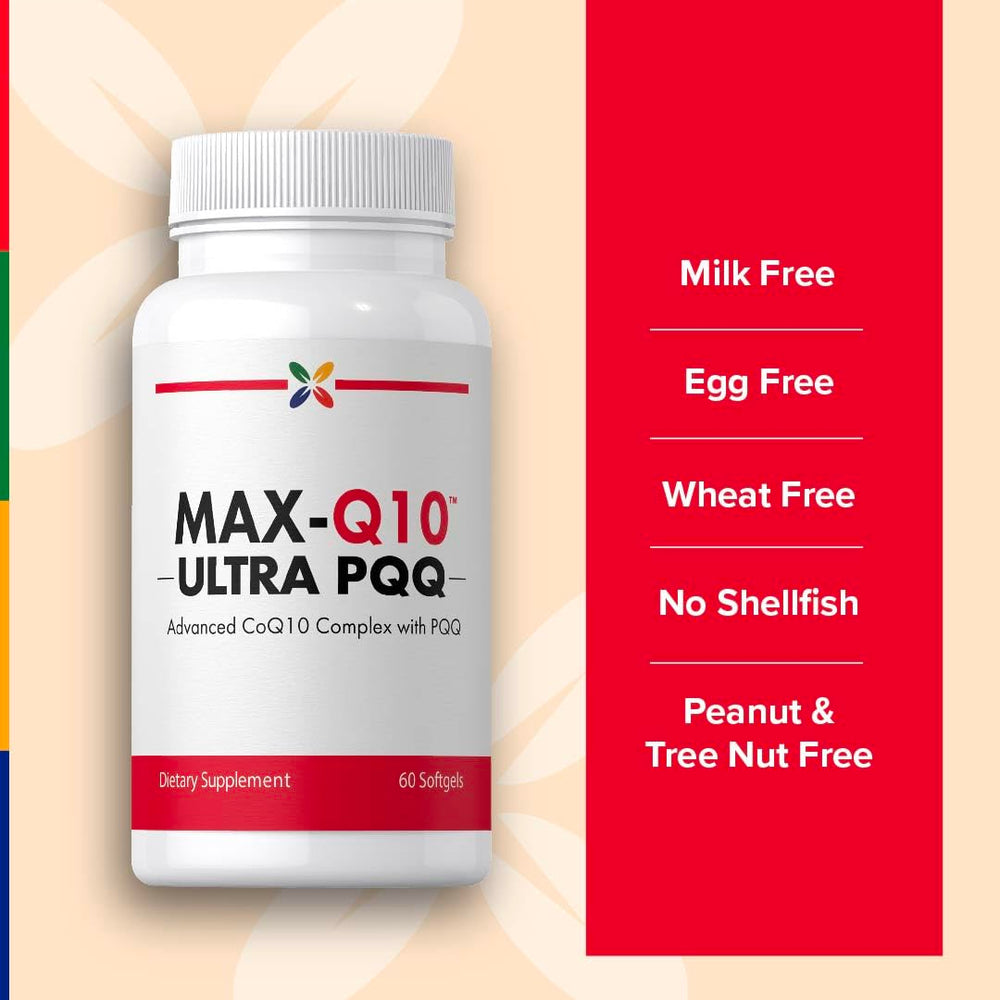 Stop Aging Now CoQ10 bottle back label with usage directions.