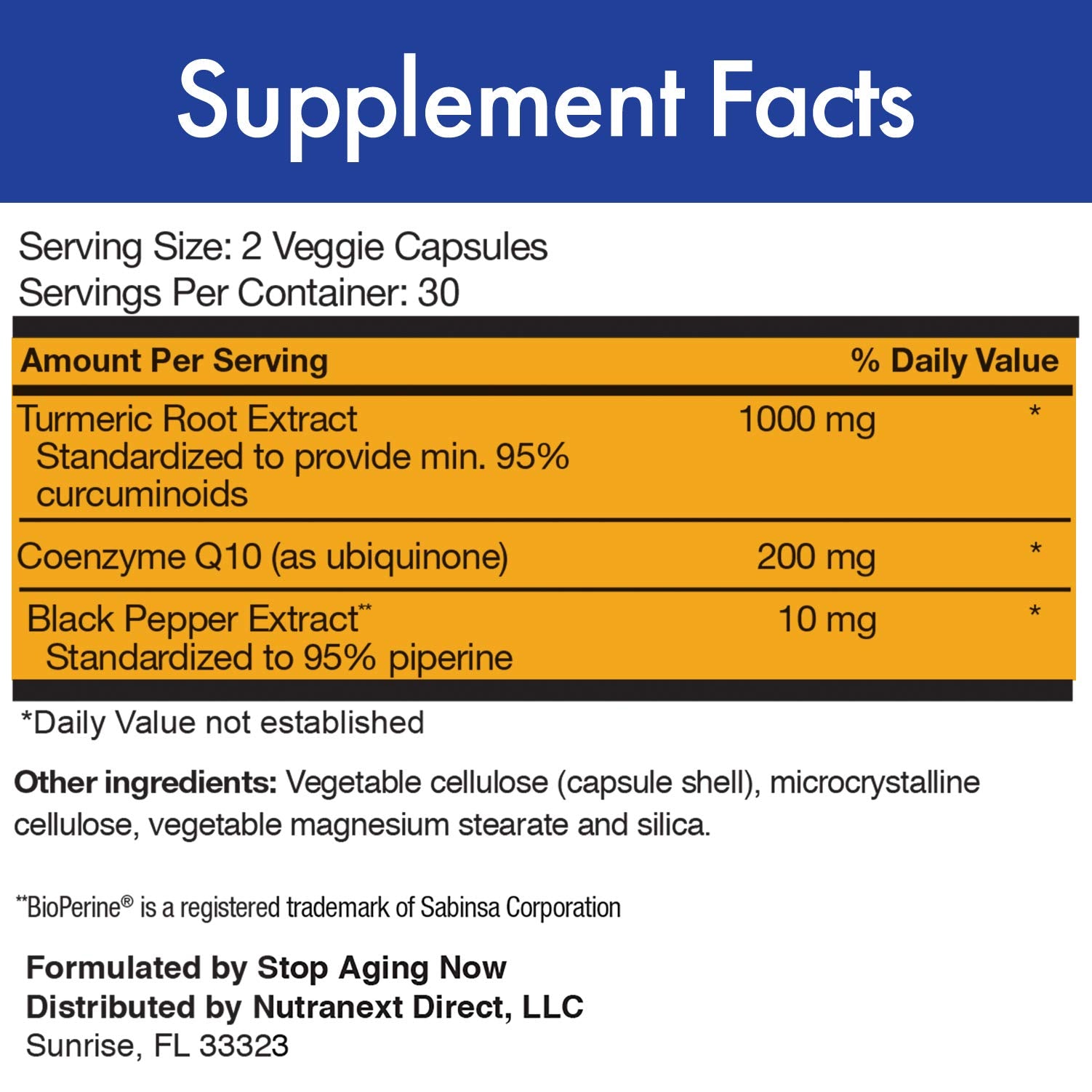 Turmeric powder scene from Stop Aging Now CUR-Q10 Ultra Complex emphasizing curcumin2K