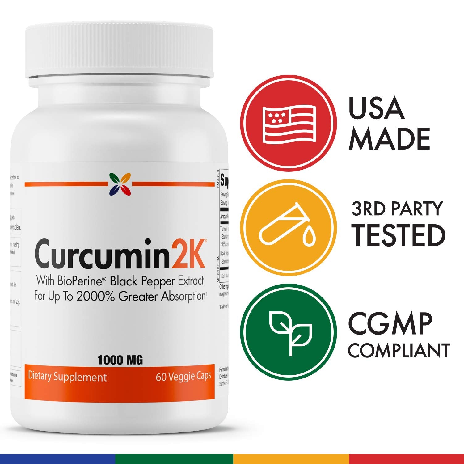 Stop Aging Now Curcumin2K three-bottle pack emphasizes value for ongoing antioxidant and joint practice