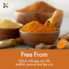 Stop Aging Now Curcumin2K ingredients closeup features turmeric extract and Bioperine for stronger absorption