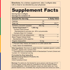 Stop Aging Now organic astaxanthin softgels with vibrant orange capsules for antioxidant routine.