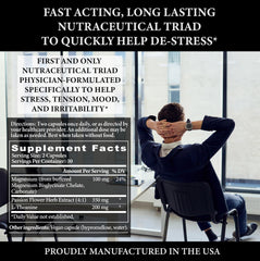 Straight Edge Stress Edge passion flower extract to soothe tension.