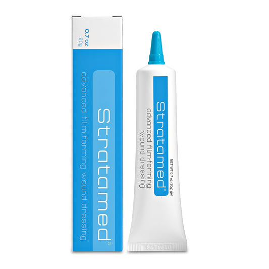 Stratamed Advanced Film-Dressing creates a transparent protective film over wounds