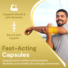 Strength & Spices turmeric powder capsules for natural antioxidant support