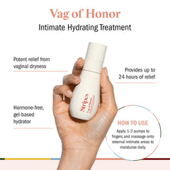 STRIPES Vag Honor gel pump for controlled, comfortable application