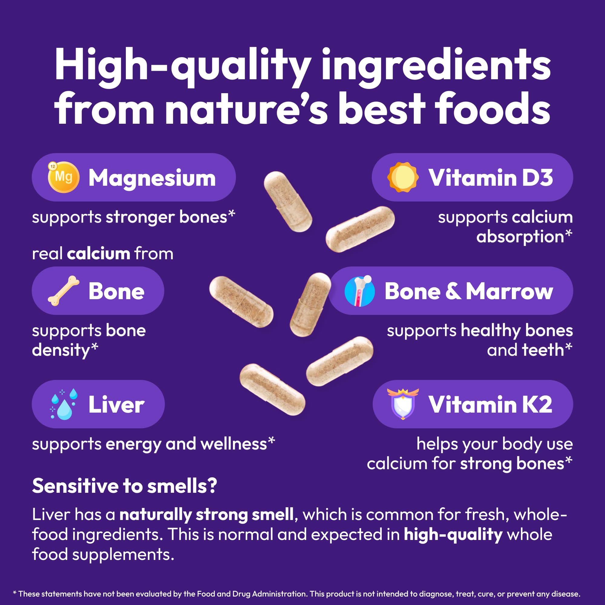 Strong Jaw clean-label packaging signals GMO-free, simple ingredients.