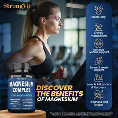 StrongVit Ashwagandha and L-theanine blend for stress relief