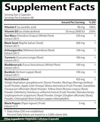 StrongVit third-party testing label communicates quality and safety.
