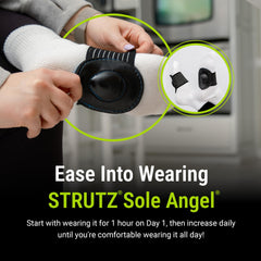 Strutz Sole Angel brand logo and modern product design