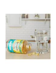STS Home Omega-3 softgels in lemon flavor for easy swallowing.