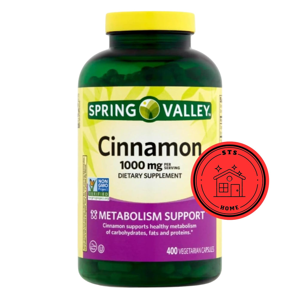 STS Home Spring Valley Cinnamon 1000 mg bottle front for daily wellness