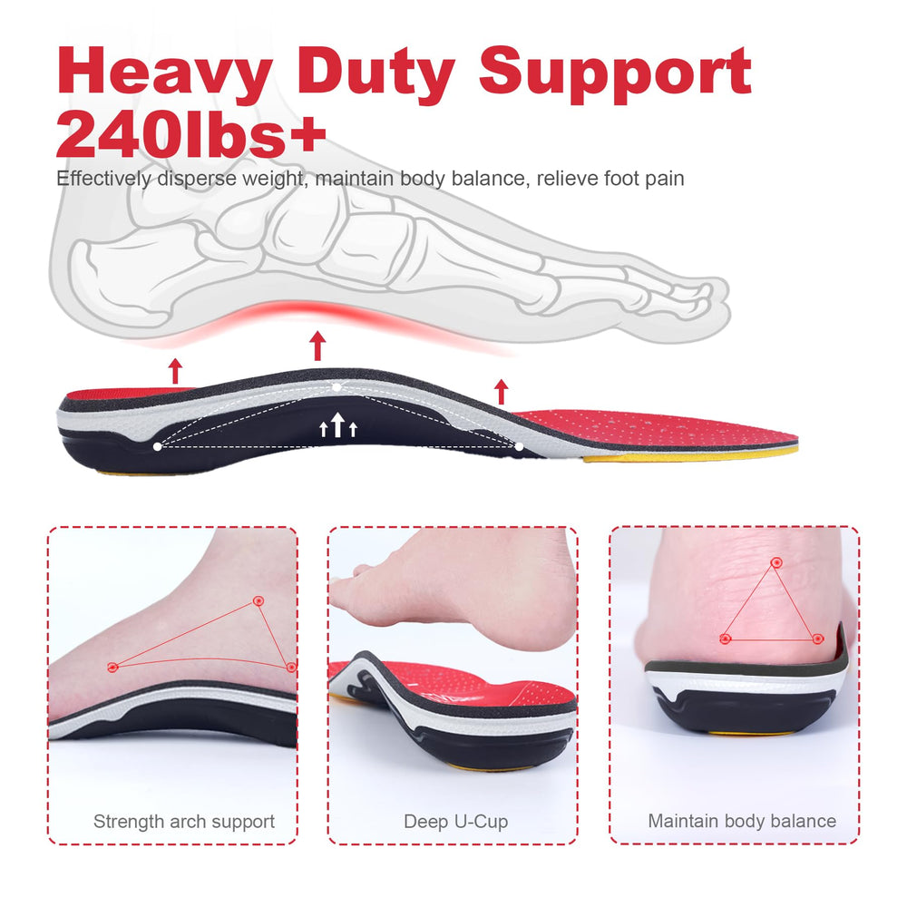 STSVZORR deep heel cup supports balanced posture during daily activities.