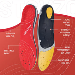 STSVZORR non-slip fabric surface reduces friction and keeps feet cool