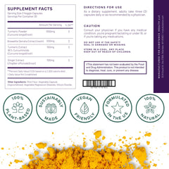 SUBSTANCE Nature's Relief capsules demonstrate convenient daily supplementation for ongoing support.
