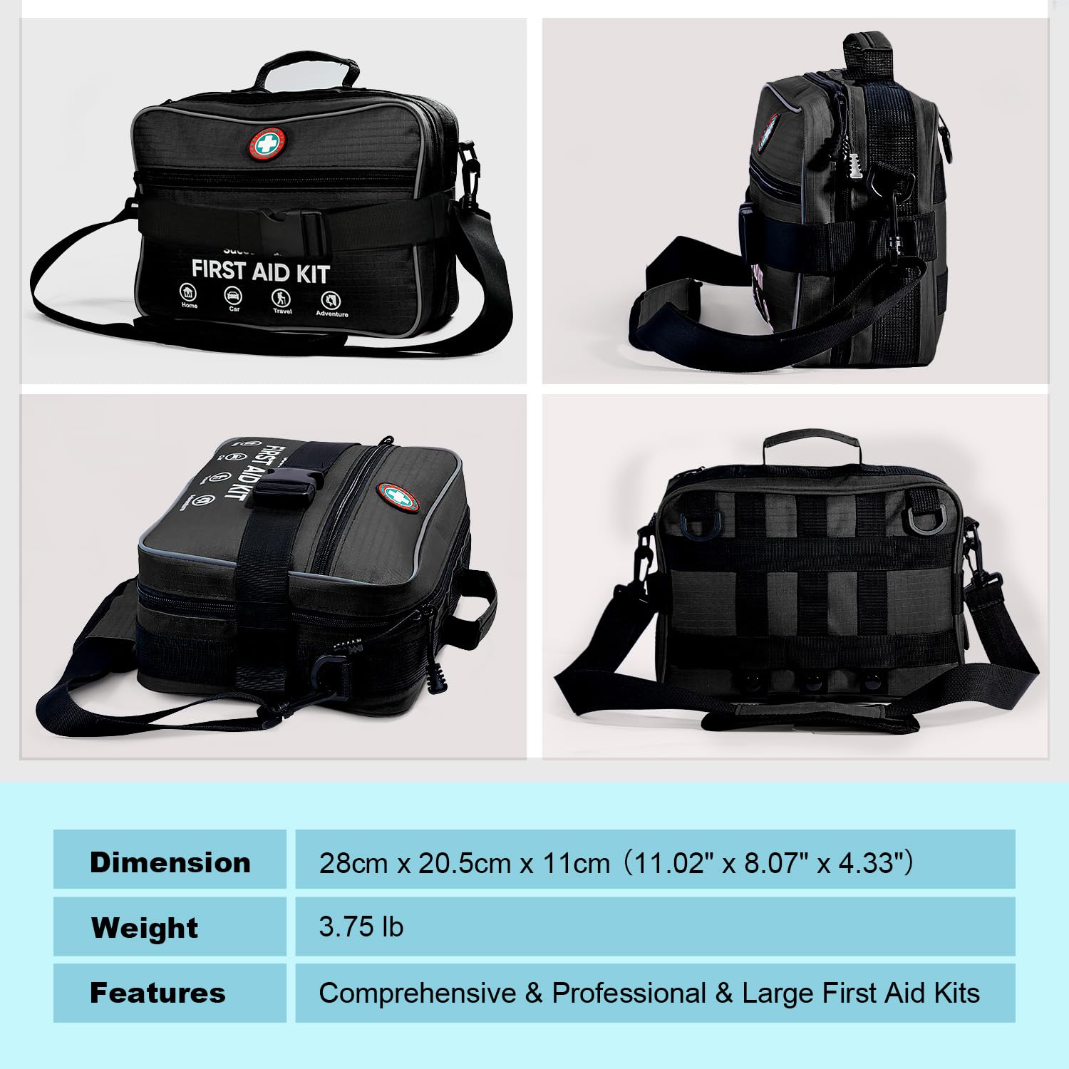 SuccorWare includes compass and essential tools for outdoor readiness.