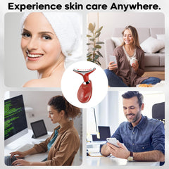 Suenohyu massager ergonomic, non-slip handle ensures secure grip during use.