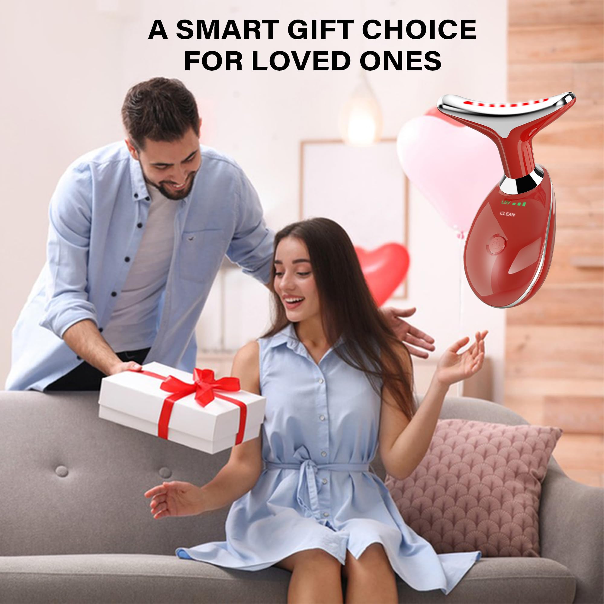 Suenohyu gift-ready facial massager packaging for special occasions.
