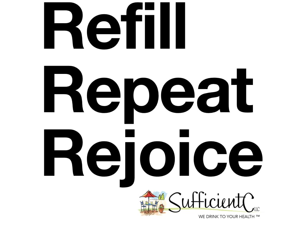 Sufficient-C double pack front view emphasizing value and convenience.