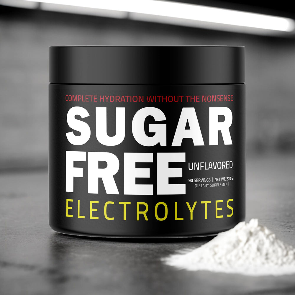 Sugar Free Electrolytes pure electrolyte blend with no artificial colors for clean hydration.