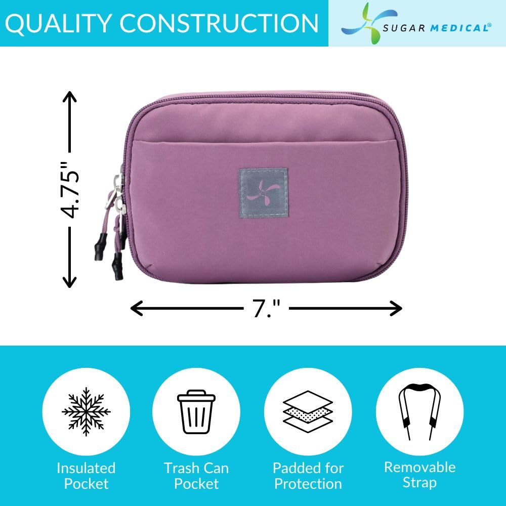 Sugar Medical insulated pocket for insulin pens keeps supplies within easy reach