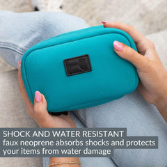 Sugar Medical Omnipod Metro case teal color complements everyday gear and style.