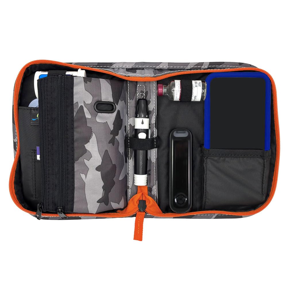 Sugar Medical Omnipod Supply Case carrying strap enables hands-free transport during activities