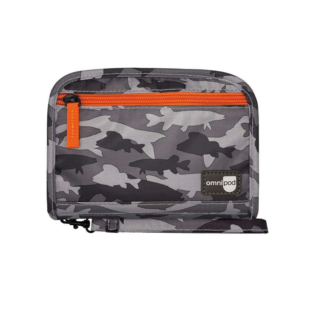 Sugar Medical Omnipod Supply Case inside layout highlights slip pocket and mesh pockets for essentials
