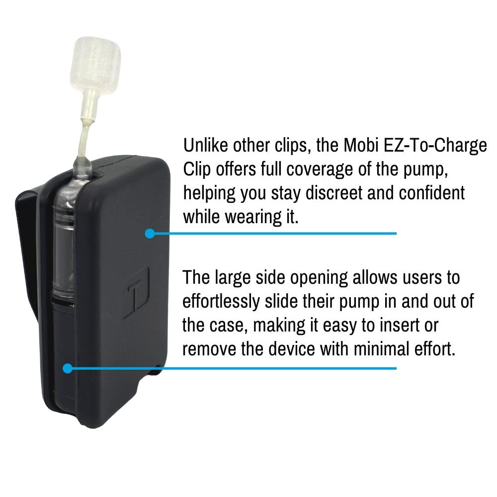 Sugar Medical Tandem Mobi clip provides quick access to control button