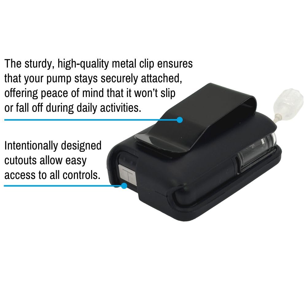 Sugar Medical Tandem Mobi full coverage case shields pump from bumps